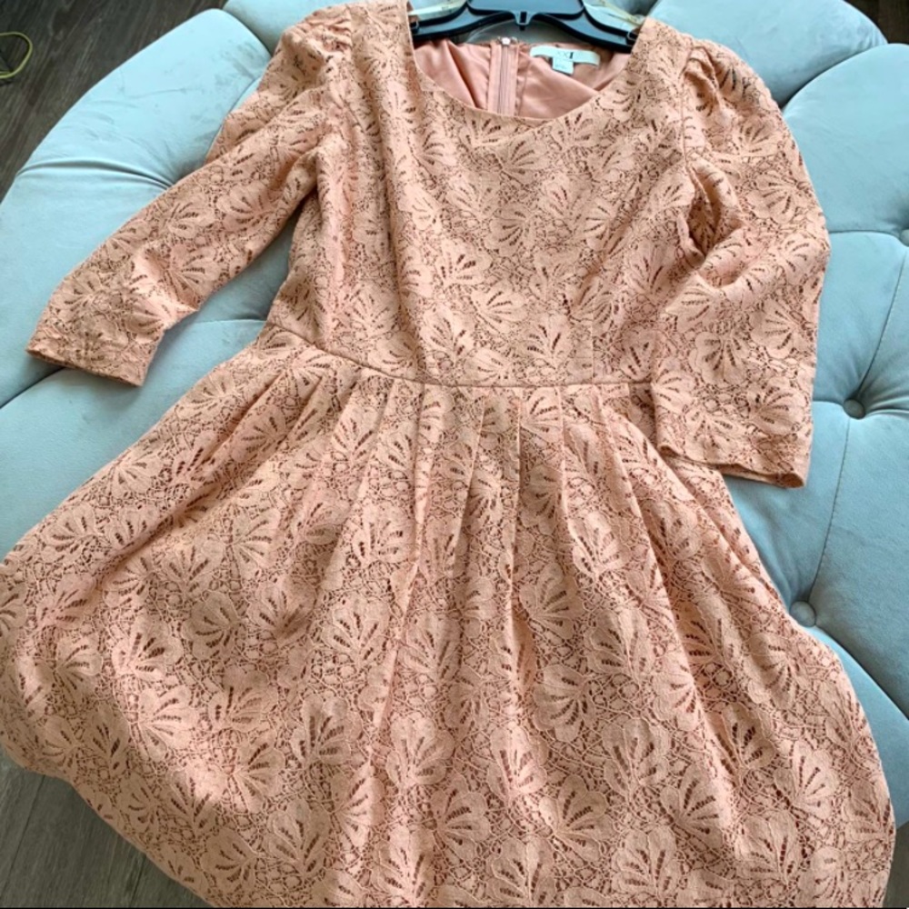 Flower print dress